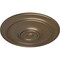 Ekena Millwork Small Classic Ceiling Medallion (Fits Canopies up to 10"), 40 1/4"OD x 3 1/8"P, Warm Silver CM40CLWSS - alternate 2
